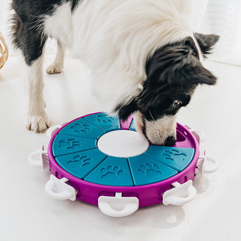 Tornado Storm Dog Educational Food Dispensing Toy