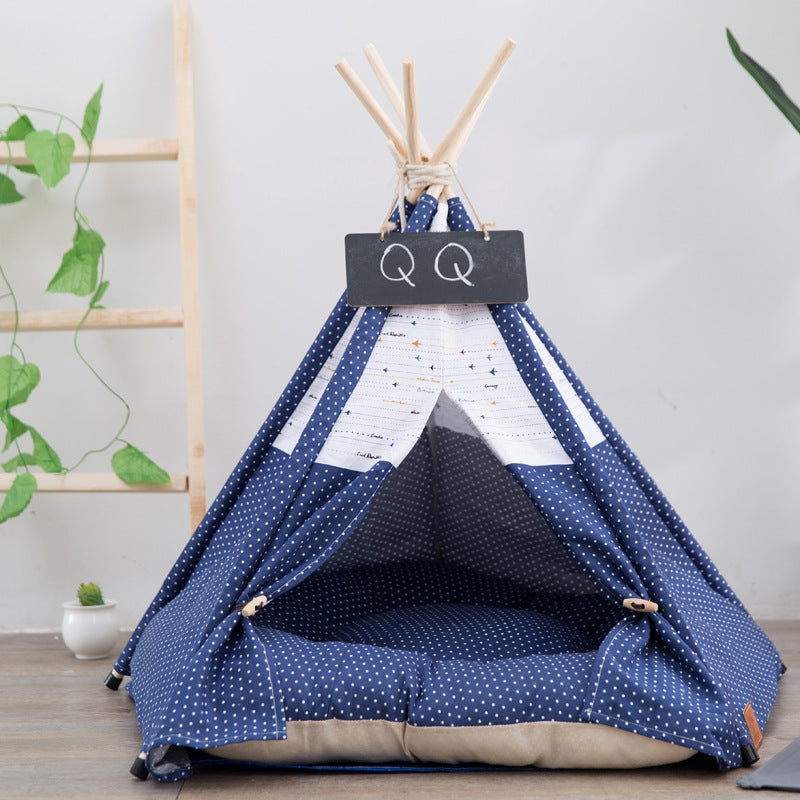 Canvas Tent for Small and Medium Pets