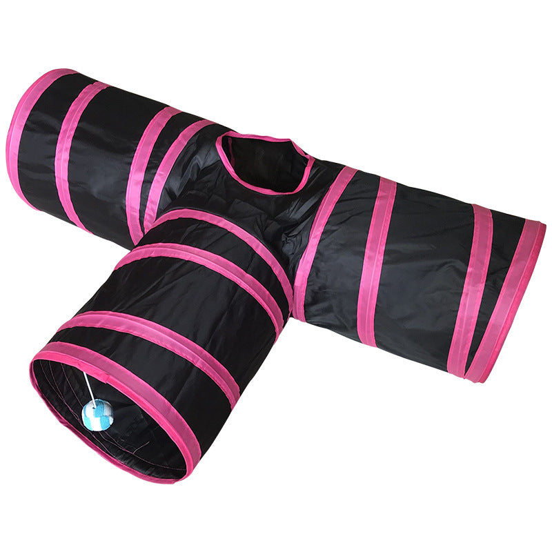 Pet Supplies Cat Crinkle Tunnel Foldable Cat Toy