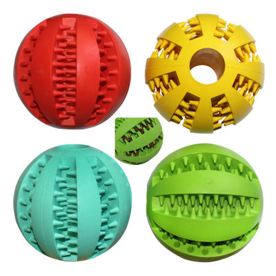 HoneyFly Dog Rubber Chew Tooth Cleaning Toy