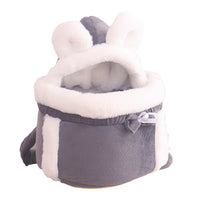 Cute Cat Backpack and Indoor Cat Bed Combo