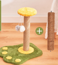 Durable Vertical Sisal Cat Scratching Post Toy