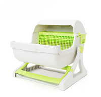 Large Semi-Automatic Cat Litter Box for Pets
