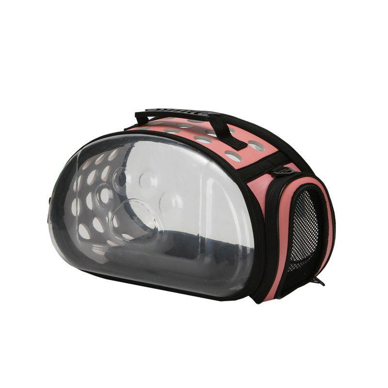 Transparent Pet Carrier, Shoulder Bag, Trendy Handbag
