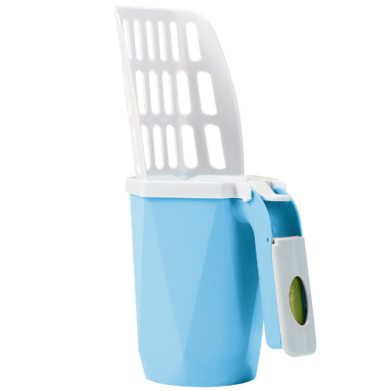 Large Capacity Cat Litter Scoop and Waste Storage Box