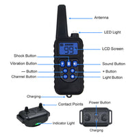Dog Training Collar with Remote and Bark Control