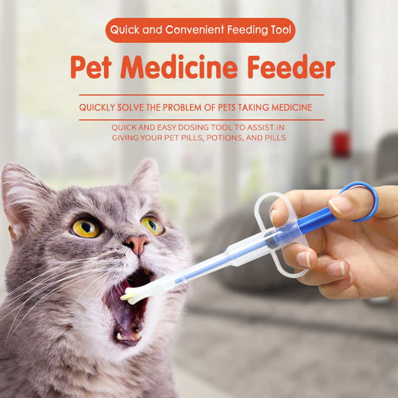 Pet Medicine Pill Feeder Device for Deworming