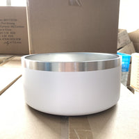 Upright Stainless Steel Dog Bowl