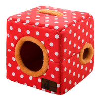 Double Hole Pet Bed with Star Design for Cats