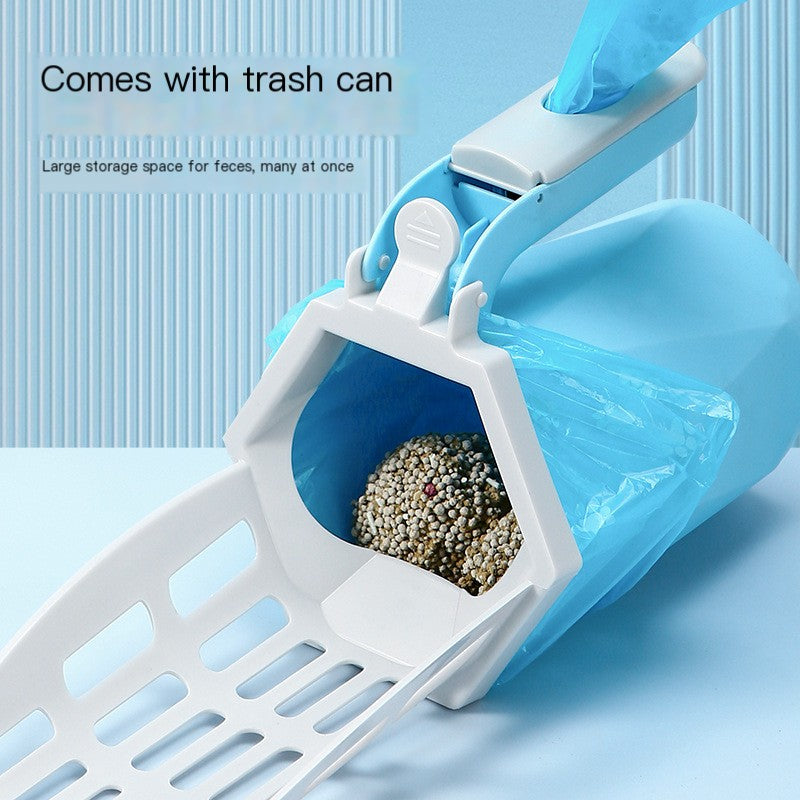 Large Capacity Cat Litter Scoop and Waste Storage Box