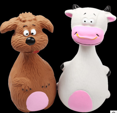 Durable Latex Chew Toy for Small Dogs (Teddy & Pomeranian)