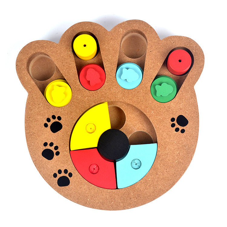 Interactive Dog Toy - Multifunctional Bone Print Design