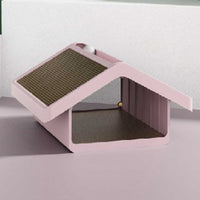 Factory Direct Cat Villa with Scratch Board and Toy
