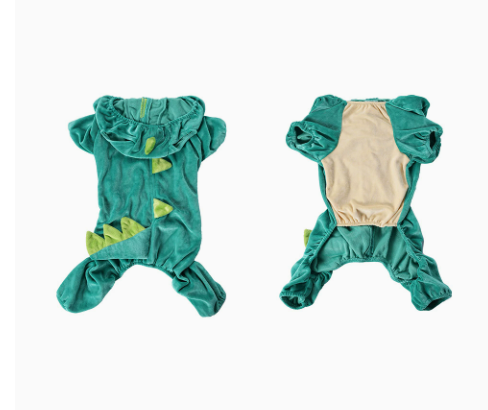 Pet Halloween Dinosaur Costume for Small Dogs
