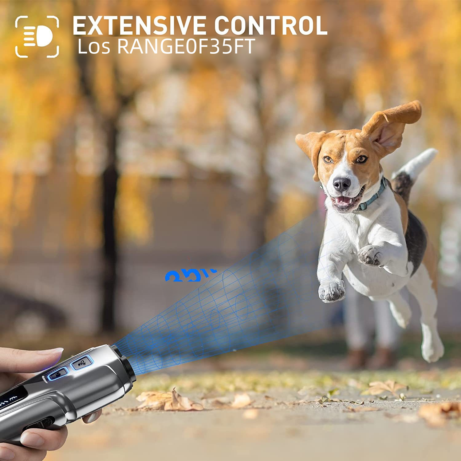 Portable Ultrasonic Dog Repeller Training Device