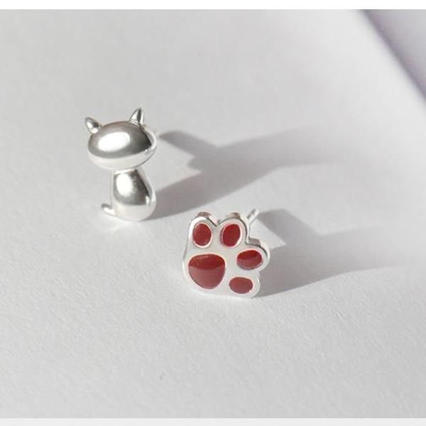 Cat Paw Stud Earrings and Cat Ear Accessories