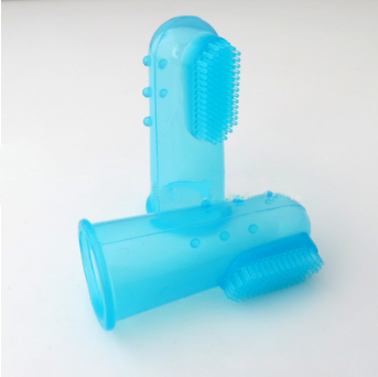 Silicone Finger Toothbrush for Pets - Safe and Non-Toxic