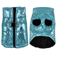 Waterproof Dog Jacket with Cotton Vest Design