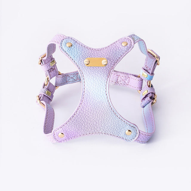 Adjustable Waterproof Leather Pet Harness