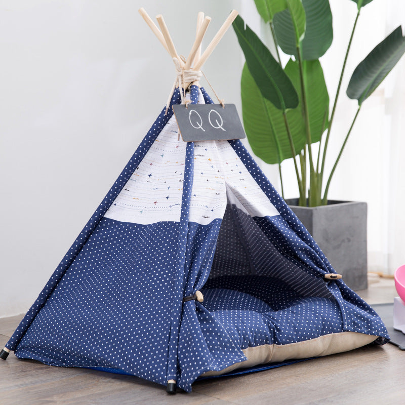 Canvas Tent for Small and Medium Pets