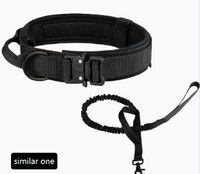 Tactical Nylon Dog Collar for Large Breeds