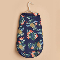 Cute Floral Summer Beach Shirt for Small Dogs and Cats