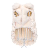 Elegant Bowknot Plush Dog Coat for Pets (Spring/Fall)