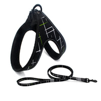 Reflective Pet Harness in Colorful Printed Oxford Fabric