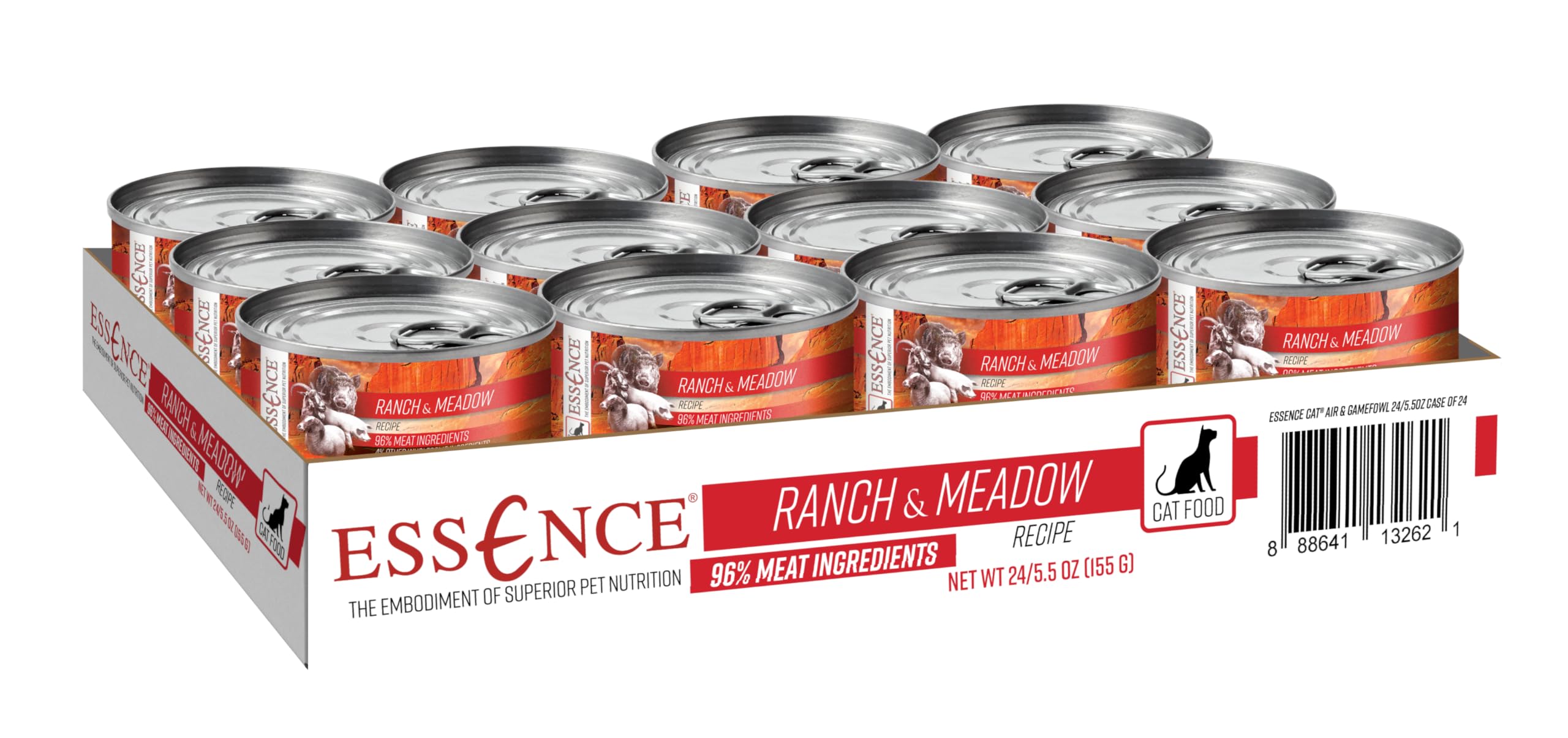 CAT Ranch & Meadow Wet cat Food 5.5oz case of 24
