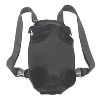 Breathable Portable Canvas Pet Chest Backpack