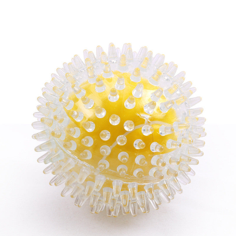 Colorful Glowing Woven Spiny Ball Decoration