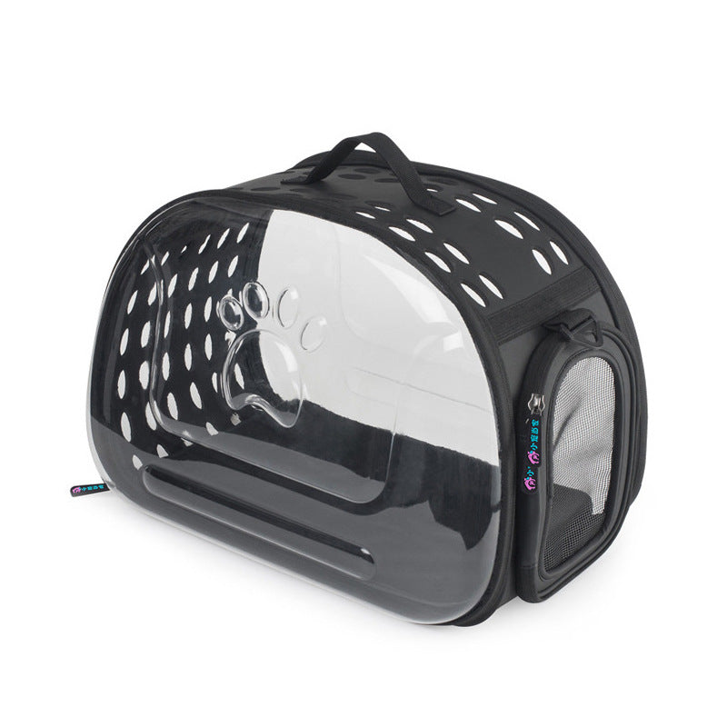 Transparent Pet Carrier, Shoulder Bag, Trendy Handbag