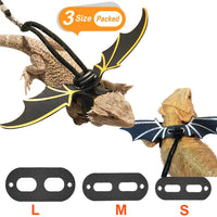 Lizard Pulling Rope Pet Toy with Leather Wings