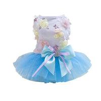 Candy Color Dog Dress, Princess Tulle Summer Outfit