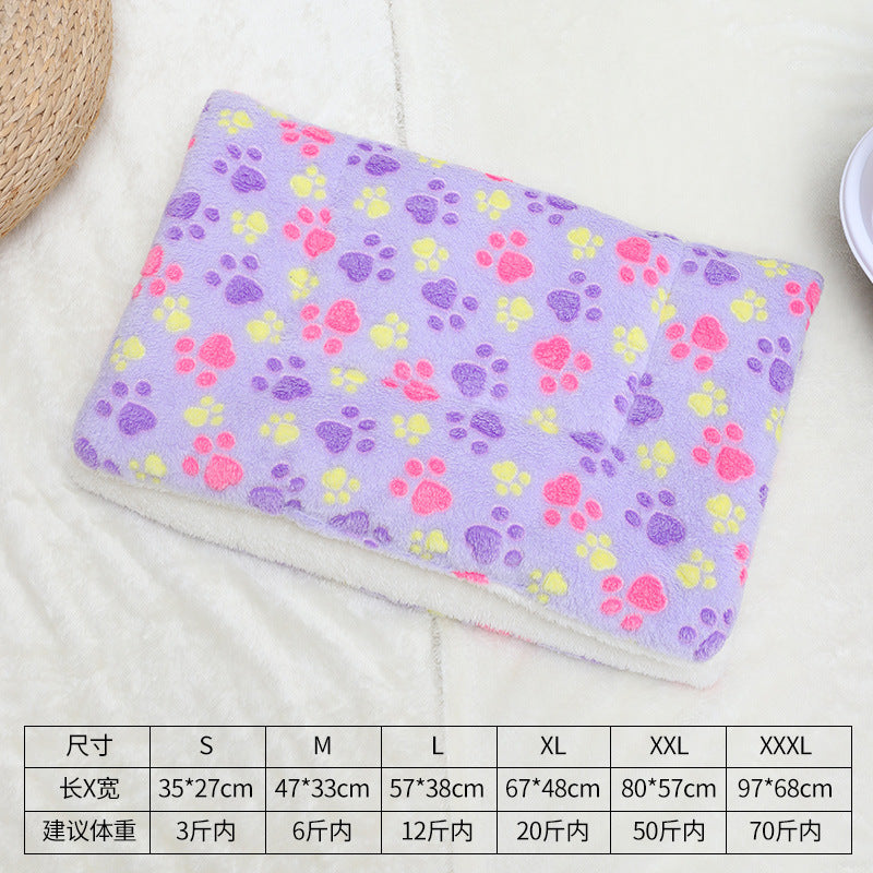 Universal Pet Bed Mat for Cats and Dogs - Thick Blanket