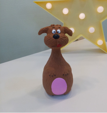 Durable Latex Chew Toy for Small Dogs (Teddy & Pomeranian)