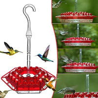 PALONE Hummingbird Feeder with Perch and Ant Moat