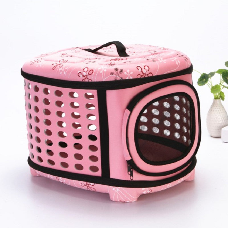 Foldable Pet Carrier Backpack for Dogs, Breathable Design