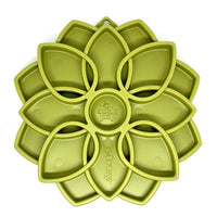 Interactive Slow Feeder Dog Bowl with Mandala Design