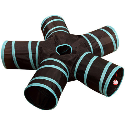 Pet Supplies Cat Crinkle Tunnel Foldable Cat Toy