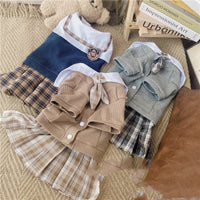 British Plaid Sweater for Pets - Spring Edition