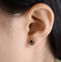 Cat Paw Stud Earrings and Cat Ear Accessories