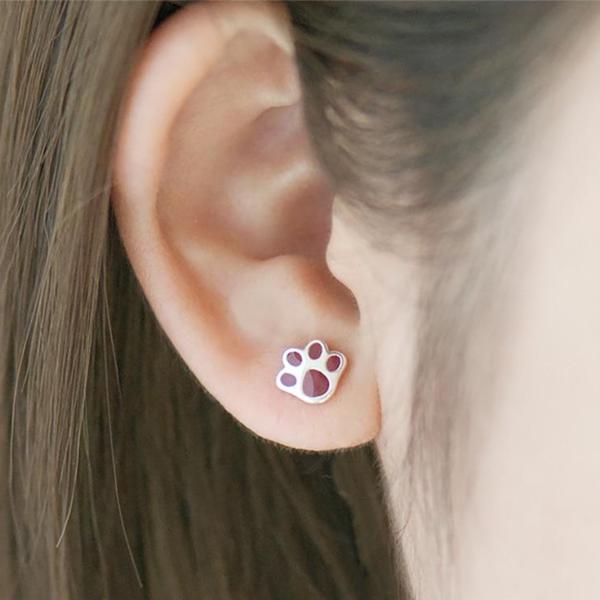 Cat Paw Stud Earrings and Cat Ear Accessories