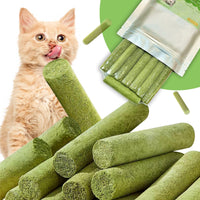 Natural Organic Cat Grass Sticks 80g