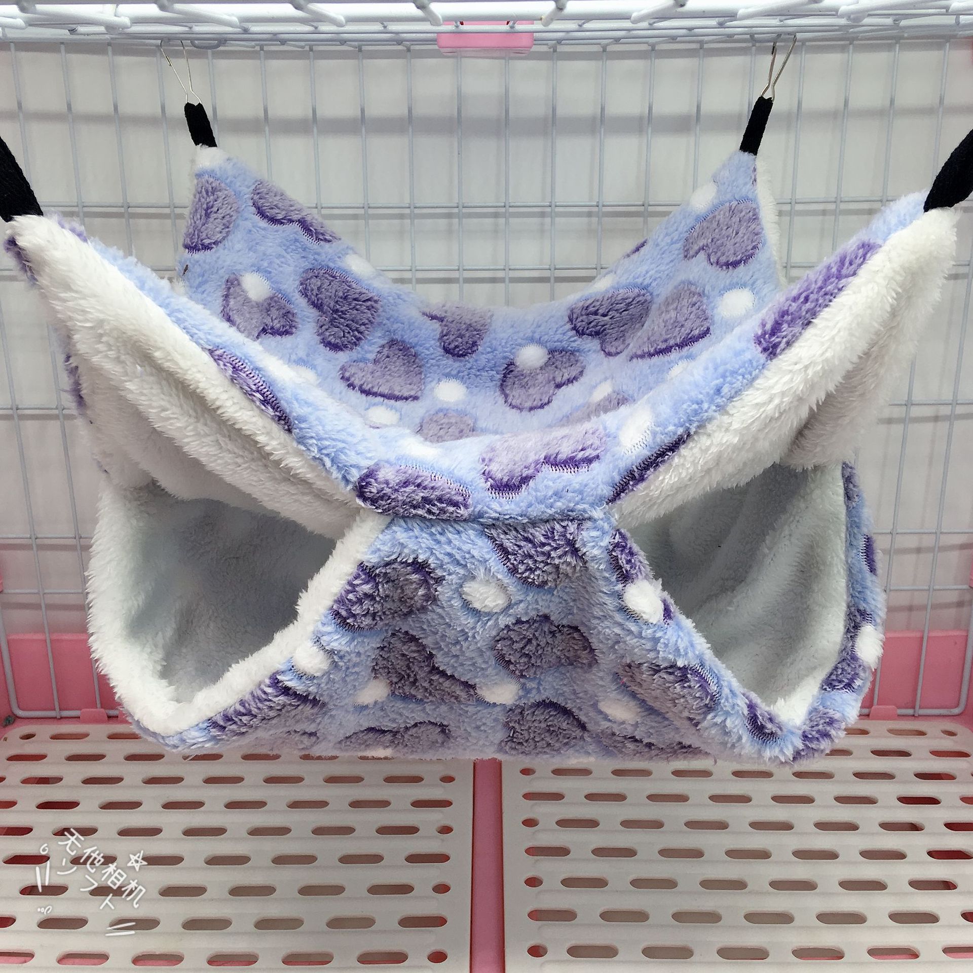 Warm Double Mezzanine Hammock for Small Pets