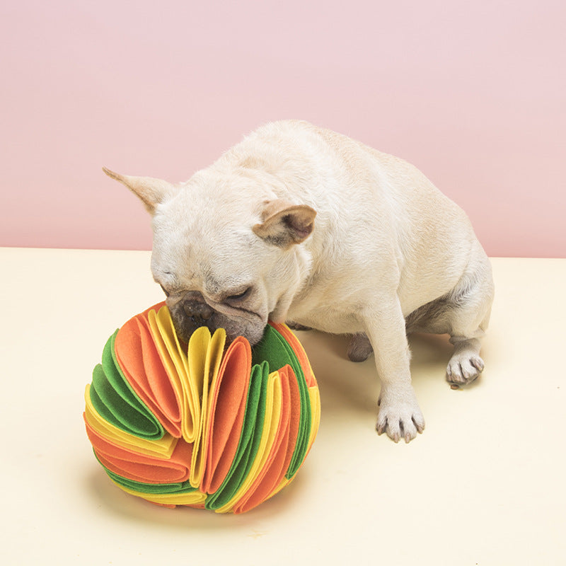 Felt Cloth Sniffing Ball for Dogs