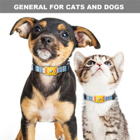 Airtag Pet Collar with Digital Print for Apple Airtag