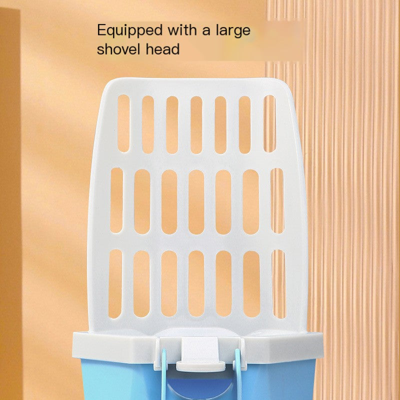 Large Capacity Cat Litter Scoop and Waste Storage Box