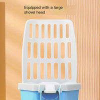 Large Capacity Cat Litter Scoop and Waste Storage Box