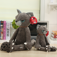 Cute Plush Cat Doll - Adorable Cat Figure